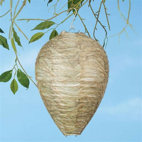 fake hornet nests to keep wasps away.